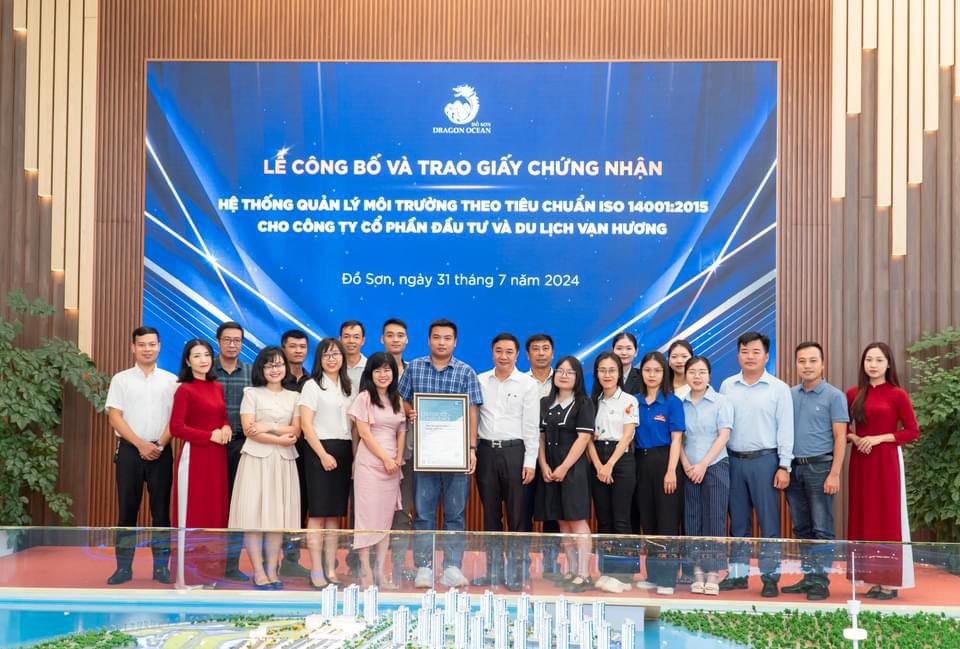 HTQL MÔI TRƯỜNG ISO 14001:2015 CHO ĐỒI RỒNG