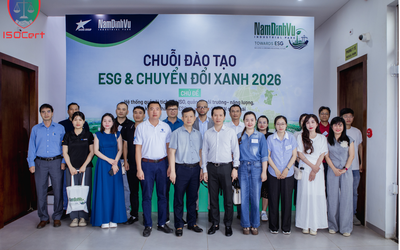 ĐÀO TẠO HỆ THỐNG QUẢN LÝ TÍCH HỢP ISO 9001 - ISO 14001 - ISO 45001 TẠI KCN NAM ĐÌNH VŨ