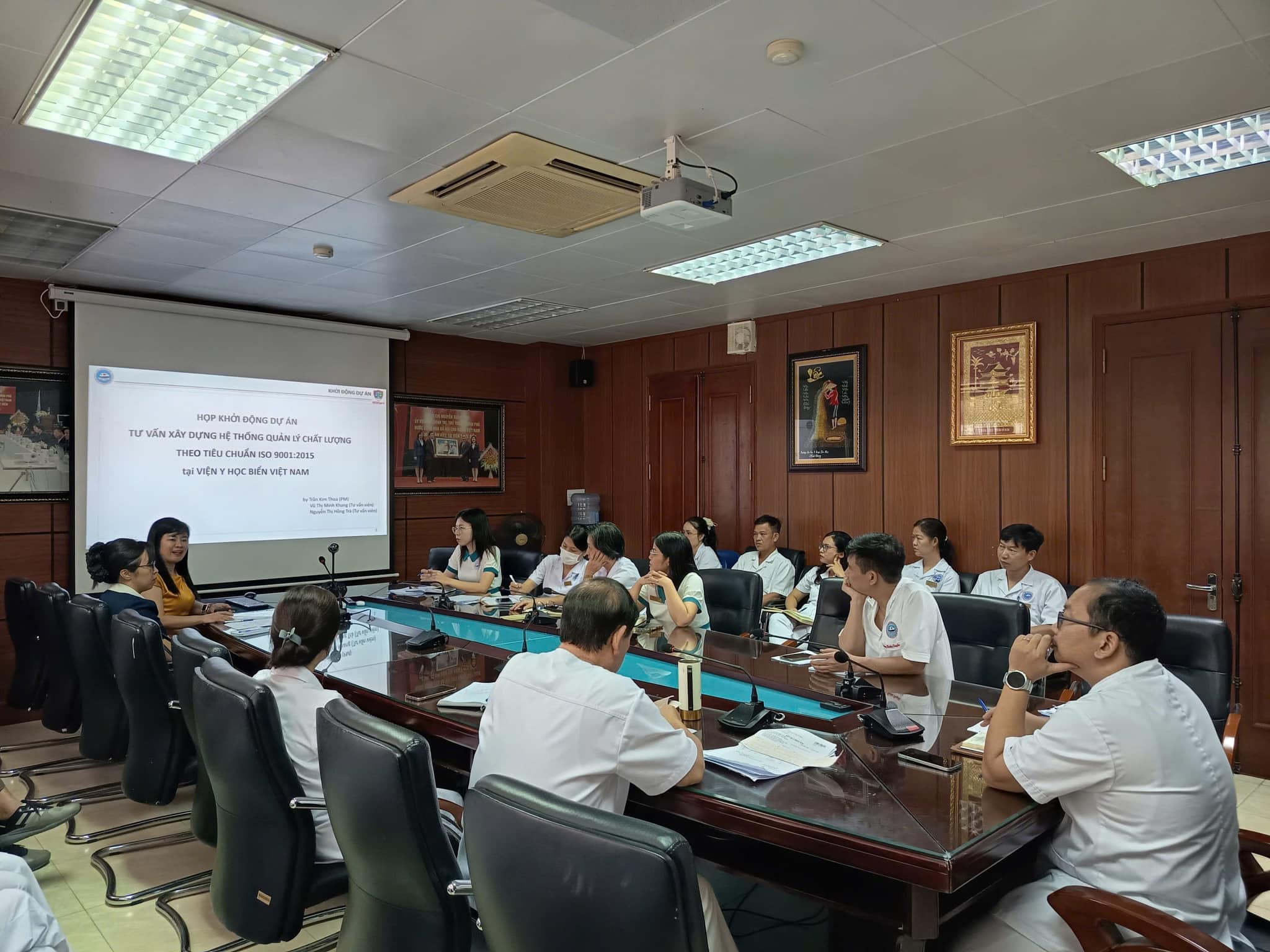 KICK-OFF DỰ ÁN ĐÀO TẠO & XÂY DỰNG HỆ THỐNG ISO 9001:2015